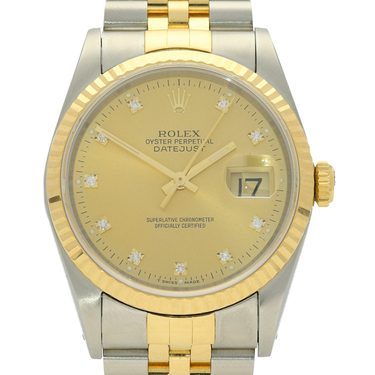 Datejust 16233 - Gents Watch - Diamond Dial - 1994