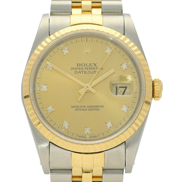 Datejust 16233 - Gents Watch - Diamond Dial - 1994