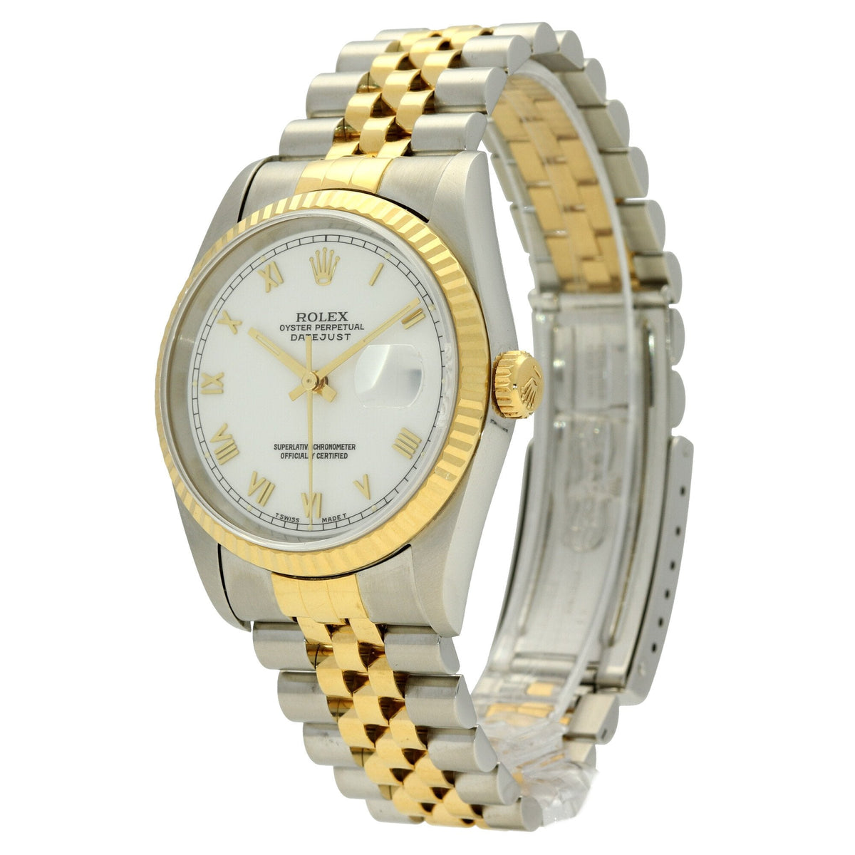 Datejust 16233 - Gents Watch - White Dial - 1995