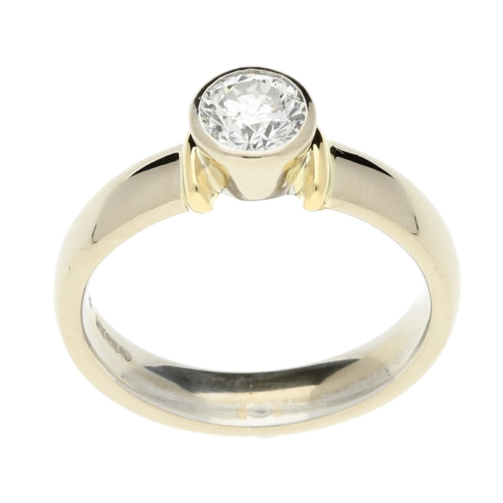 18ct White Gold 0.50ct Diamond Engagement Ring - 5.9g