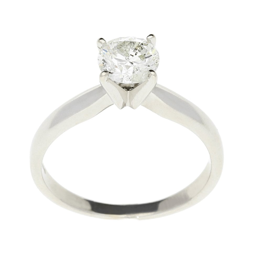18ct White Gold Diamond Engagement Ring - 4.3g