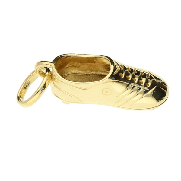 9ct Yellow Gold Football Pendant 3.9g