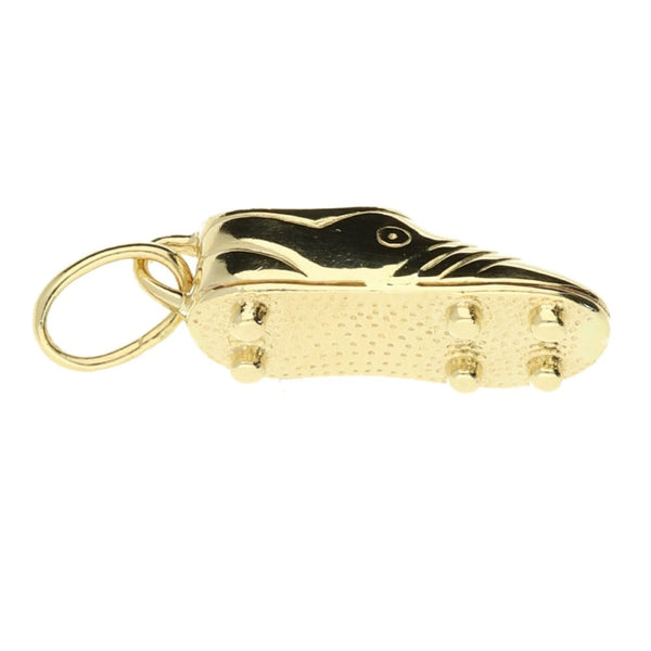 9ct Yellow Gold Football Pendant 3.9g