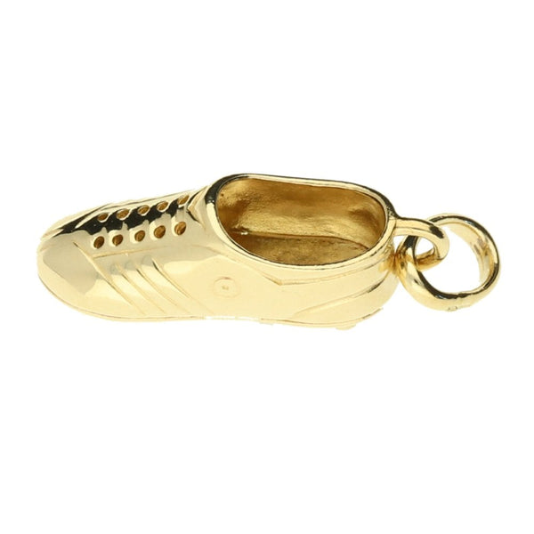 9ct Yellow Gold Football Pendant 3.9g