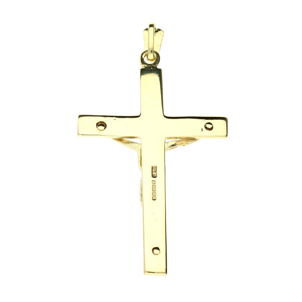 Pre-loved 9ct Yellow Gold Crucifix - 3.9g