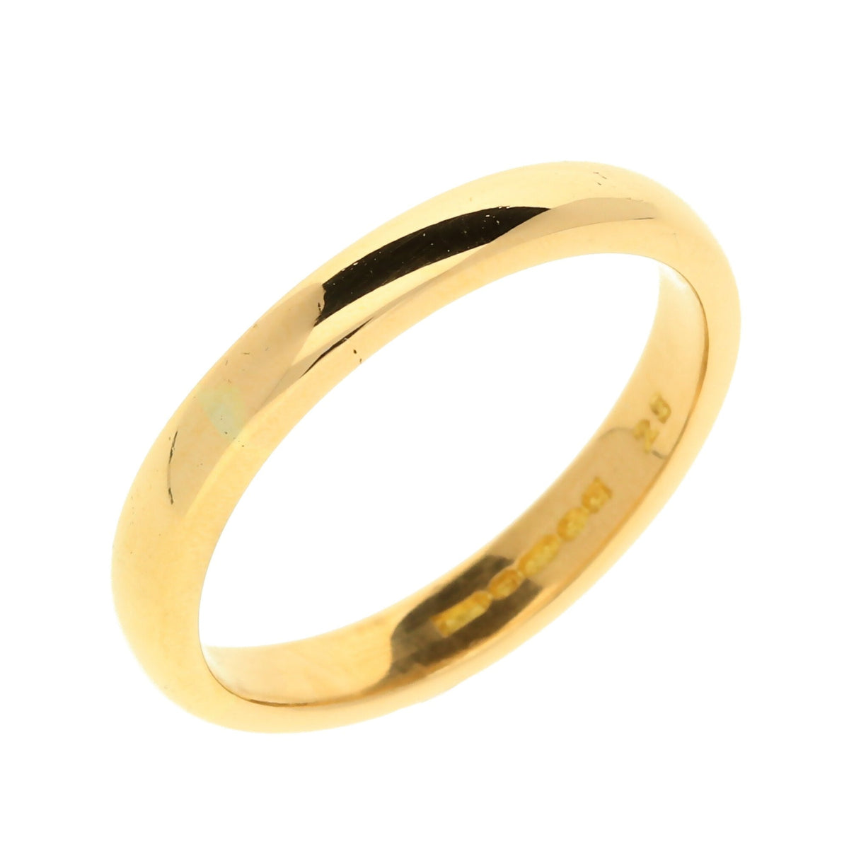 22ct Wedding Band 3.5mm - 7.10g