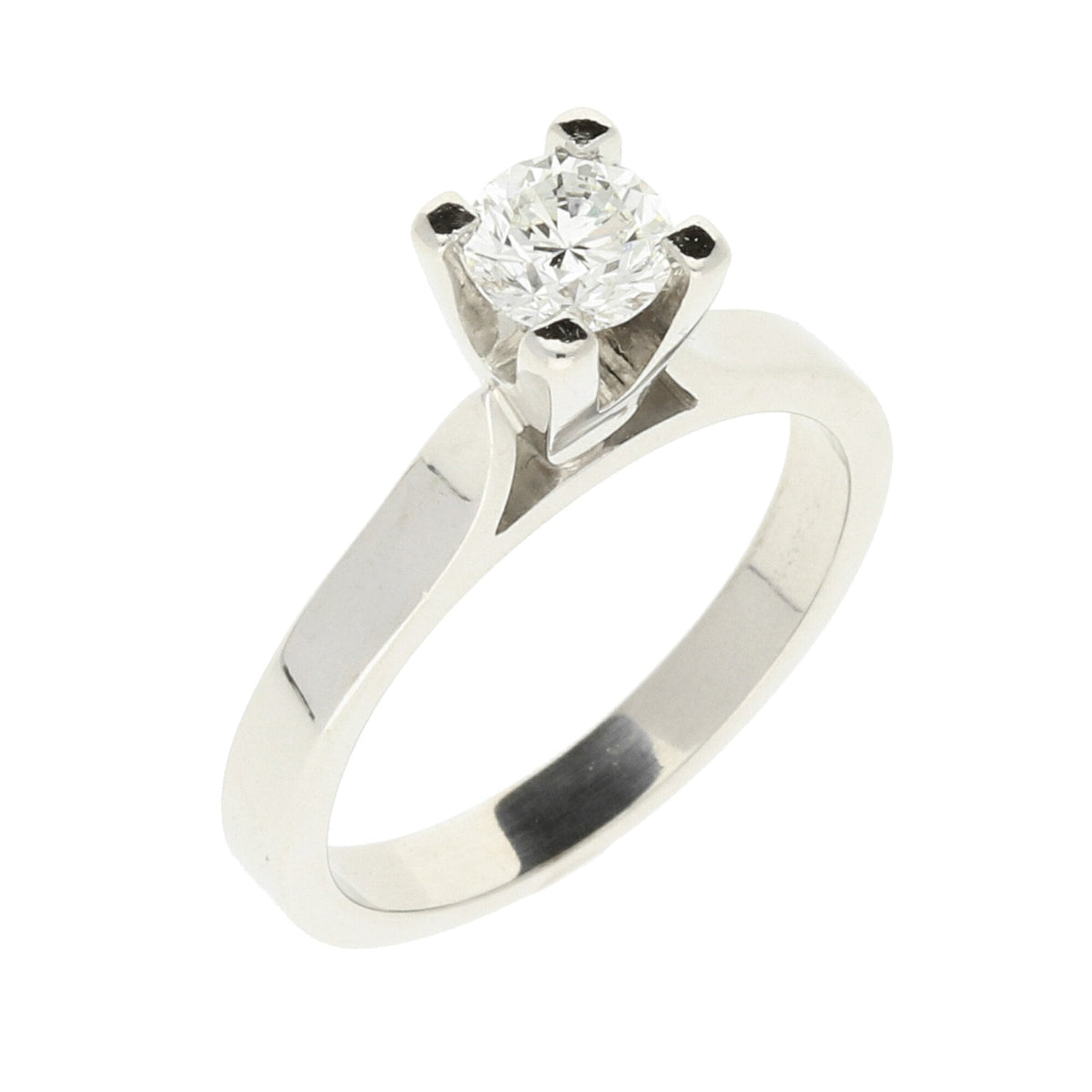 18ct White Gold Diamond Engagement Ring - 0.50ct