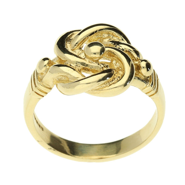 9ct Yellow Gold Knot Ring - 8.3g