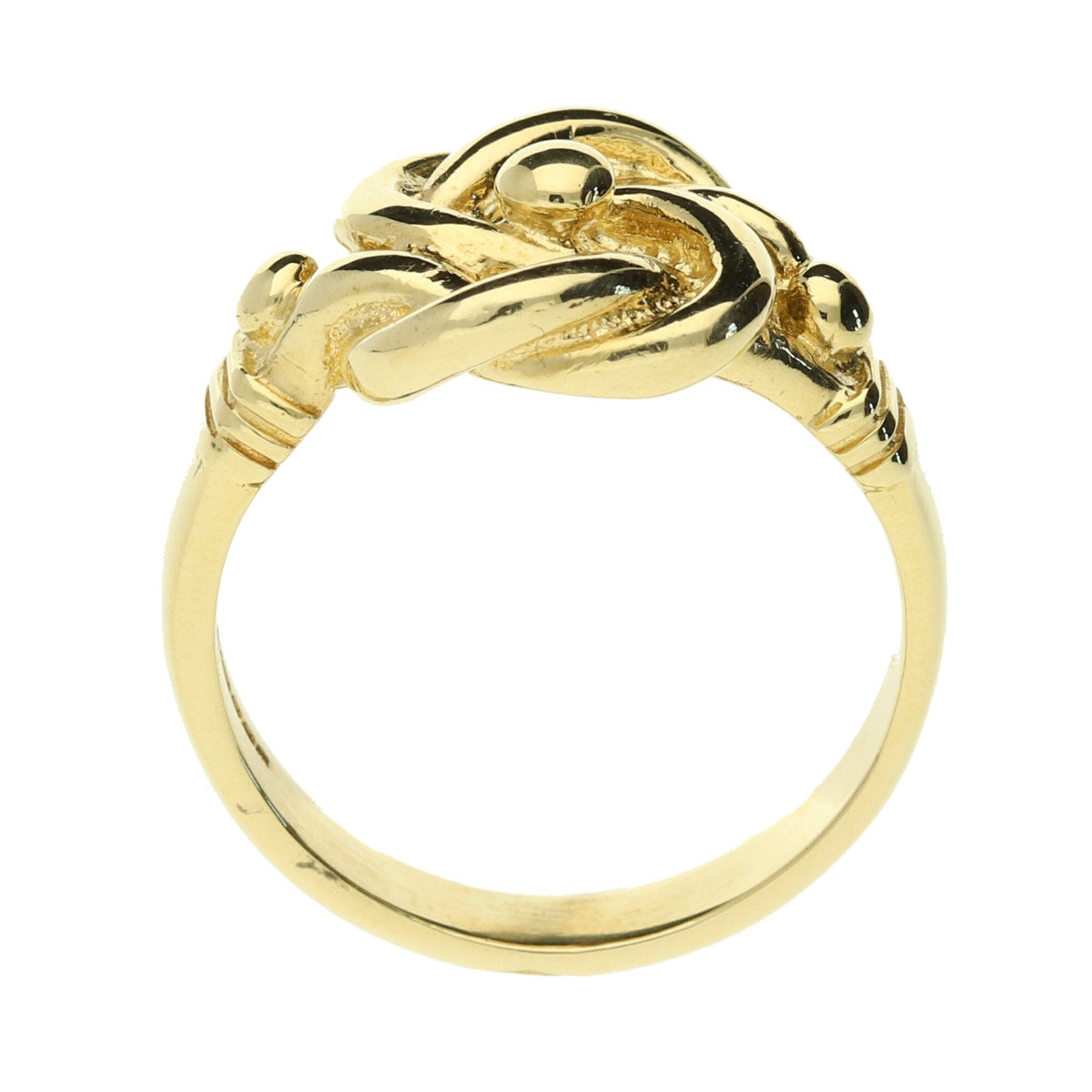 9ct Yellow Gold Knot Ring - 8.3g