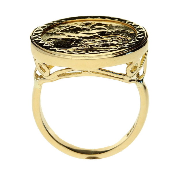 1915 King George V Full Sovereign Ring - 14.0g