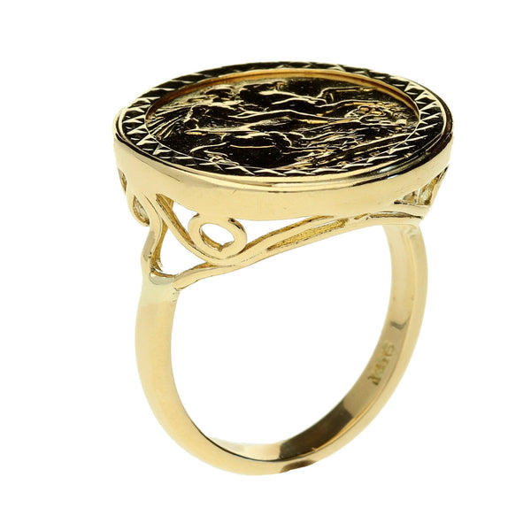 1915 King George V Full Sovereign Ring - 14.0g