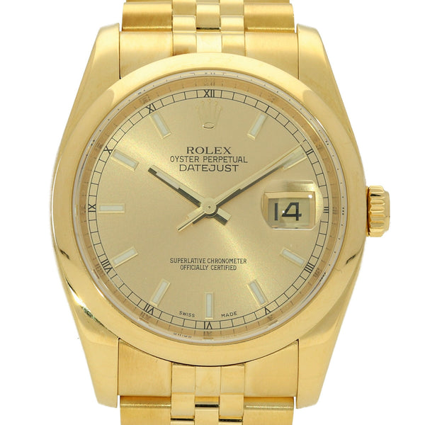 Oyster Perpetual Datejust 116208 - 18ct Gold - 2006