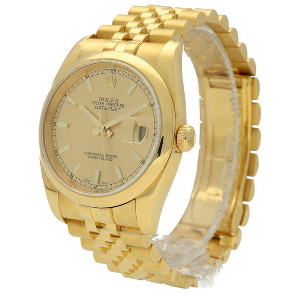 Oyster Perpetual Datejust 116208 - 18ct Gold - 2006
