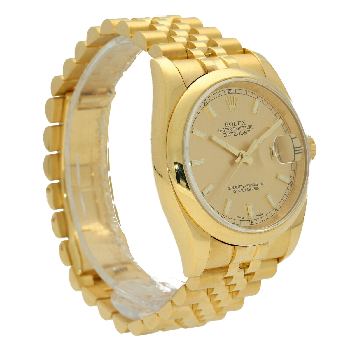 Oyster Perpetual Datejust 116208 - 18ct Gold - 2006