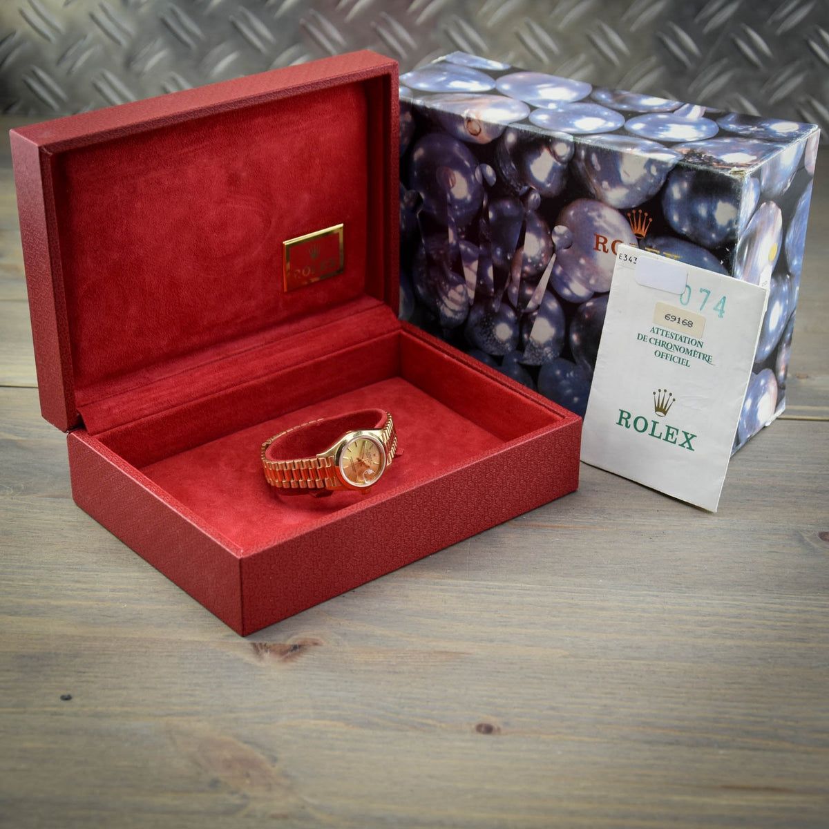 Datejust 69168 - 18ct Gold Watch - 1993