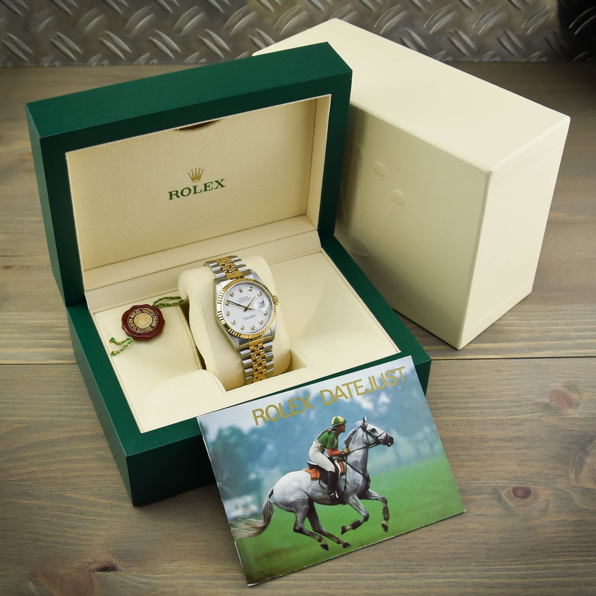 Datejust 16233 - White Diamond Dial - 2003
