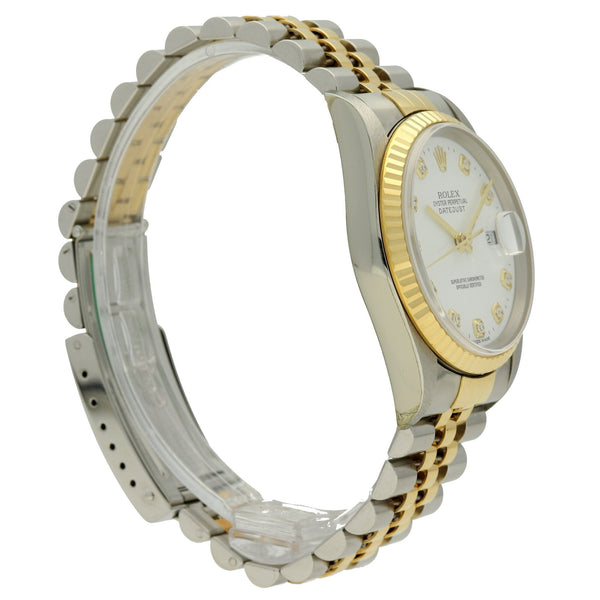 Datejust 16233 - White Diamond Dial - 2003