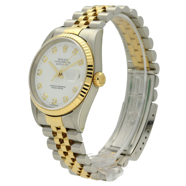 Datejust 16233 - White Diamond Dial - 2003