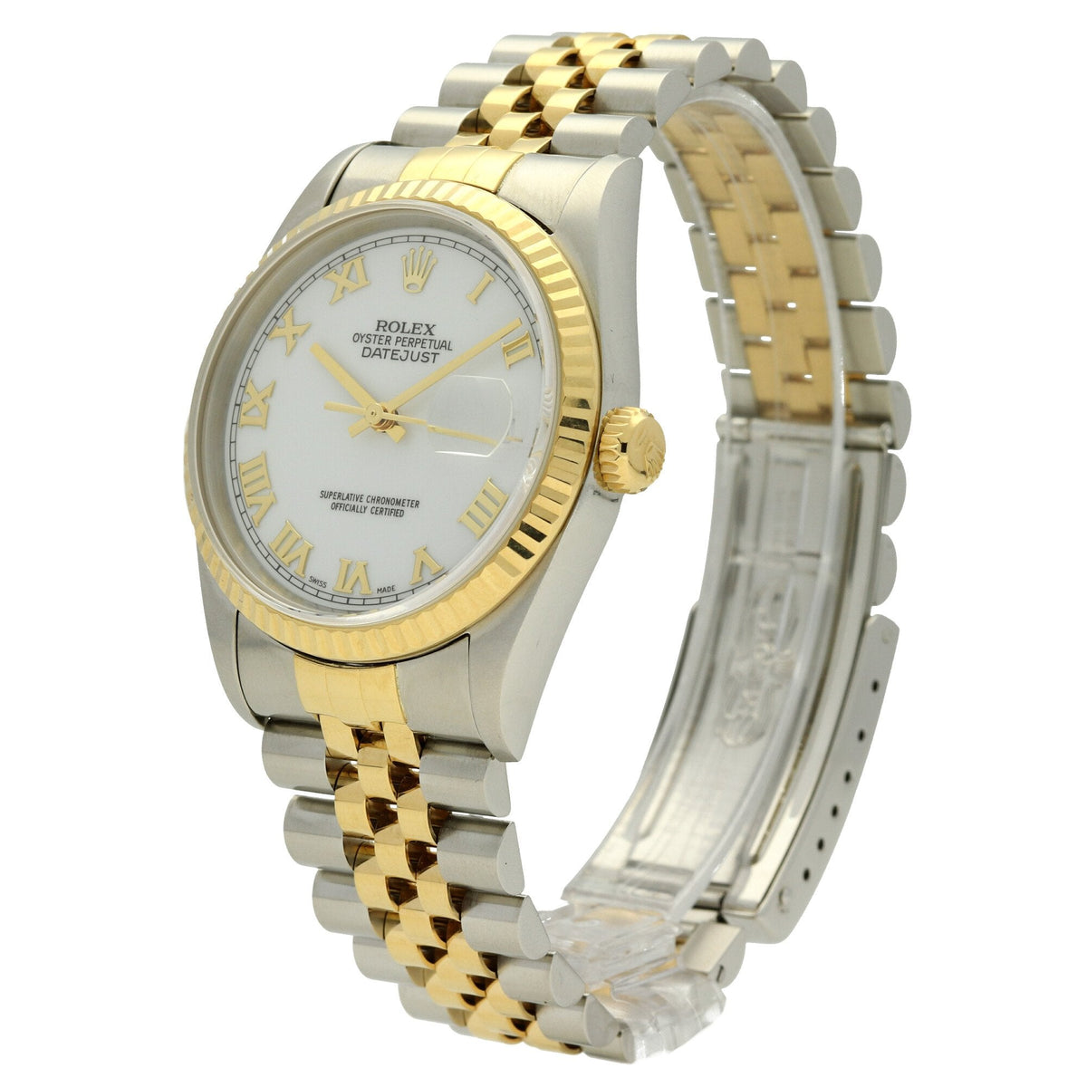 Datejust 16233 - White Roman Dial - 1995