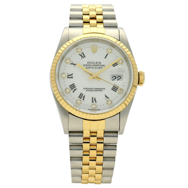Datejust 16233 - White Diamond Dial - 1995