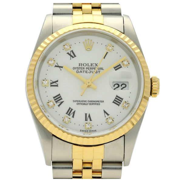 Datejust 16233 - White Diamond Dial - 1995