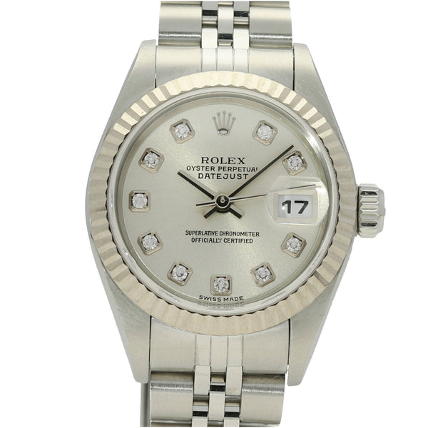 Datejust 79174 - Silver Diamond Dial - 2001