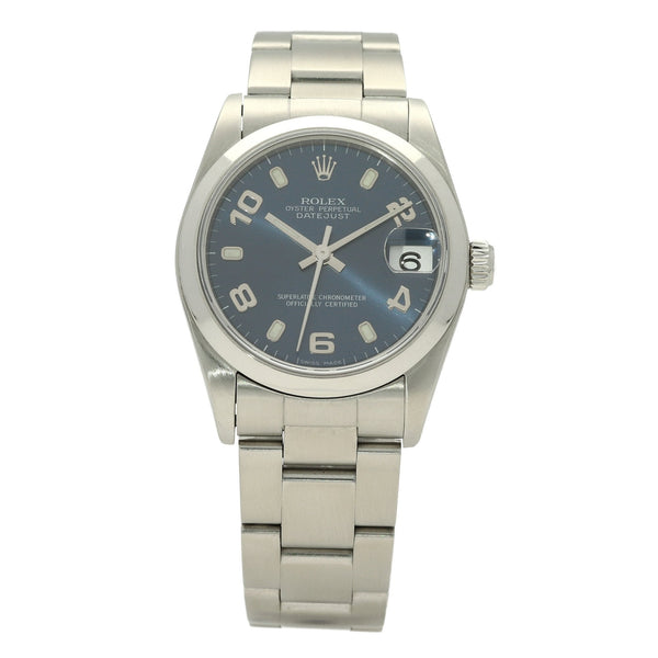 Datejust 78240 - 31mm - Blue Roman Dial - 2006