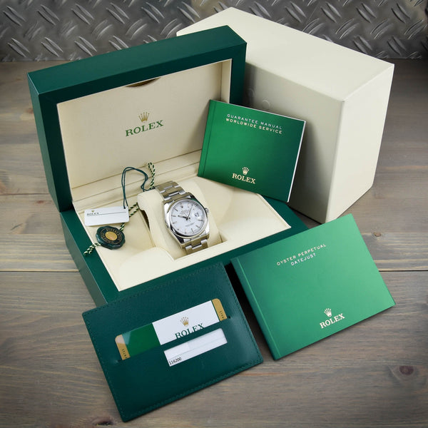 Datejust 116200 - Gents Watch - White Dial - 2017