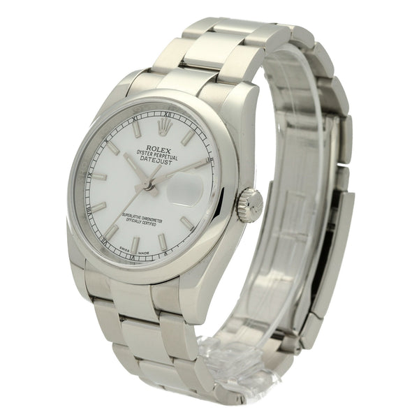 Datejust 116200 - Gents Watch - White Dial - 2017