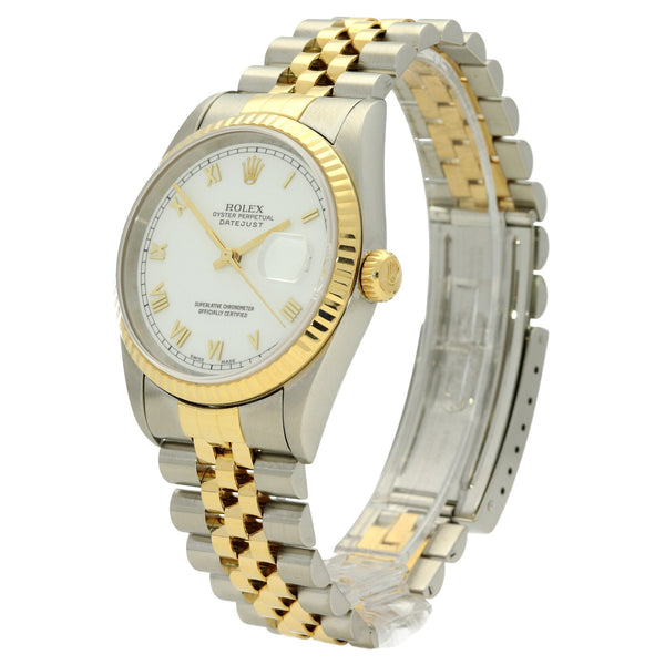 Datejust 16233 - White Roman Dial - 1997