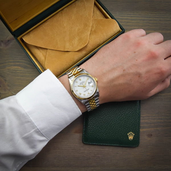 Datejust 16233 - White Roman Dial - 1997