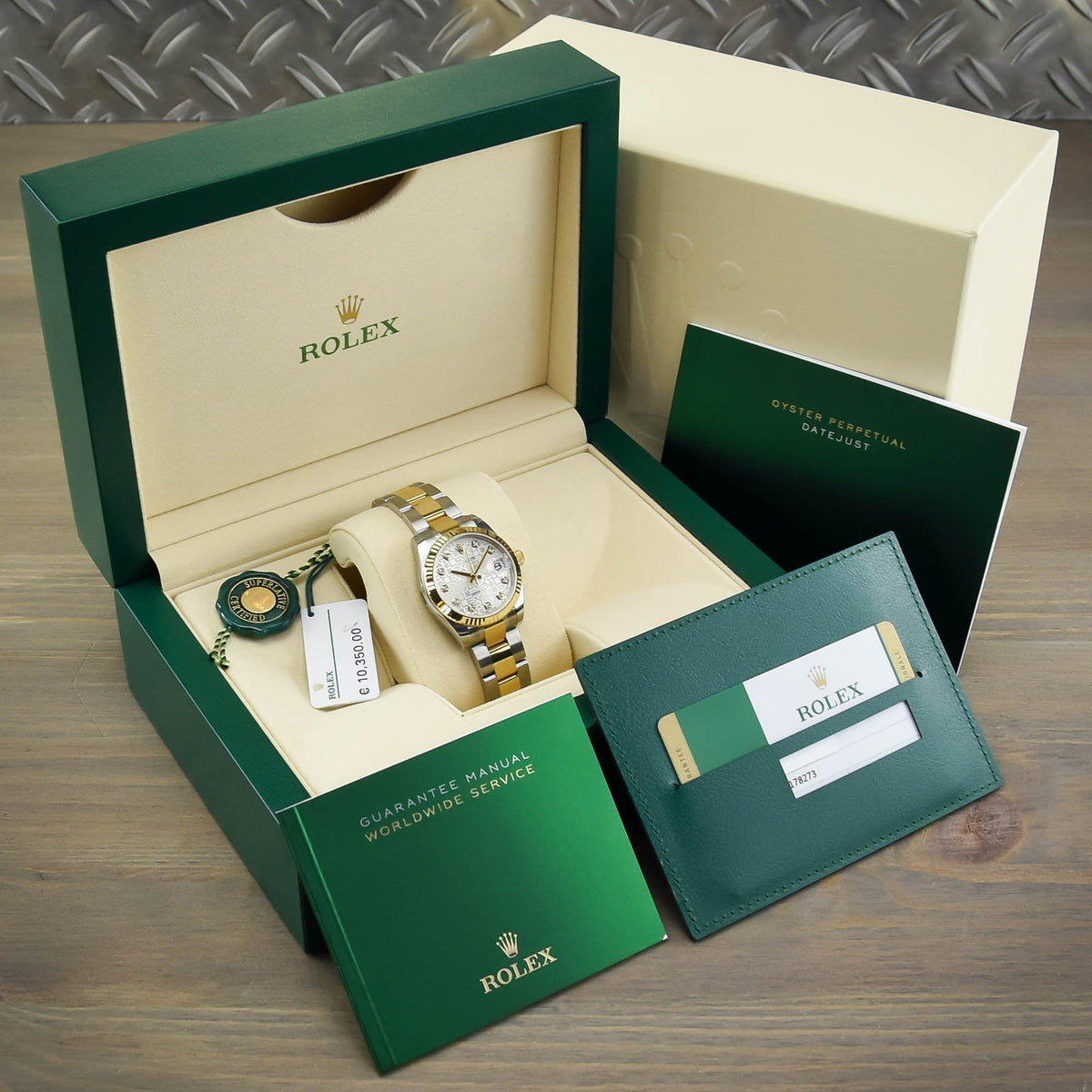 Datejust 178273 - Silver Jubilee Diamond Dial - 2019 Unworn