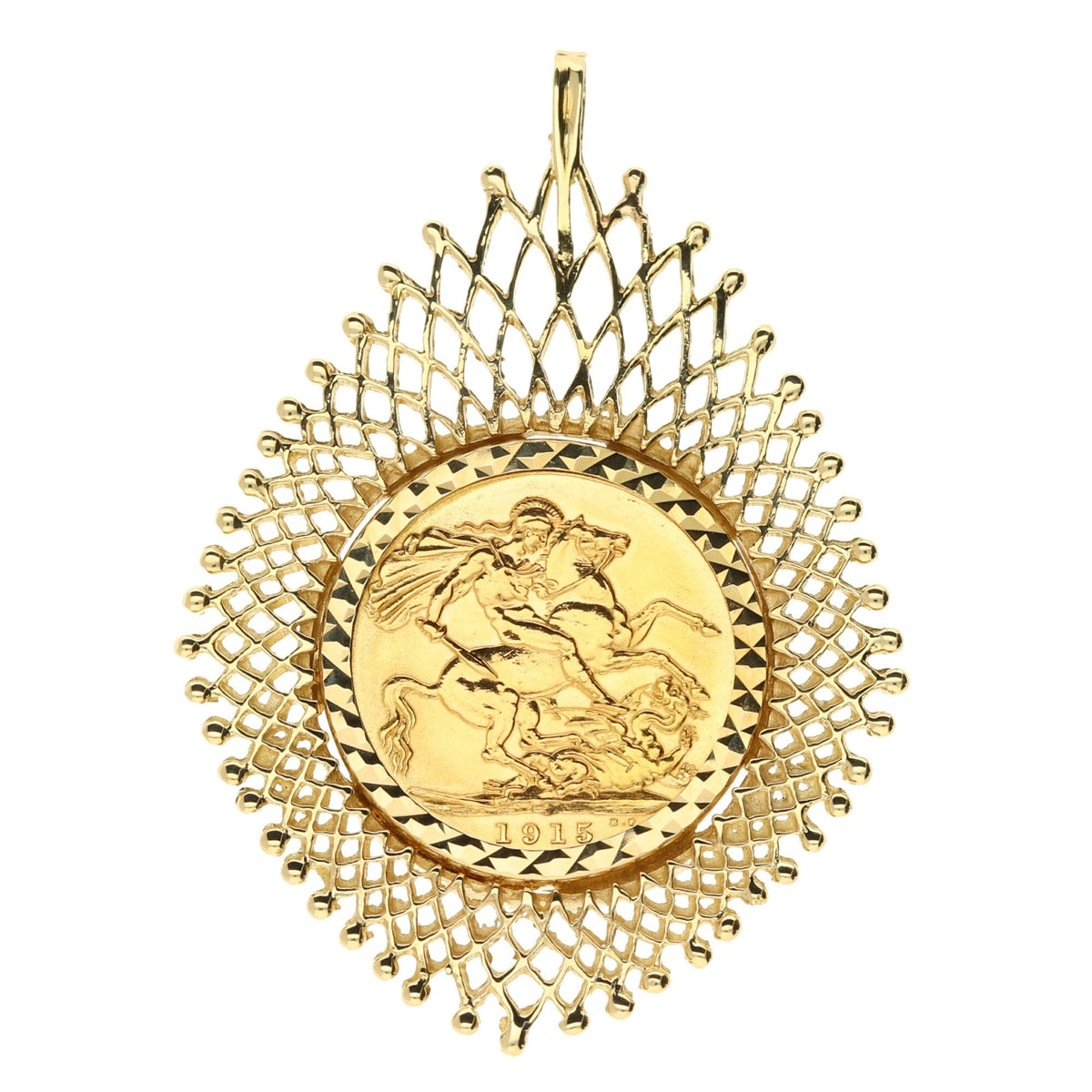 1915 Full-Sovereign Pendant - 14.2g