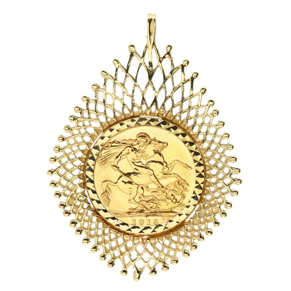 1915 Full-Sovereign Pendant - 14.2g