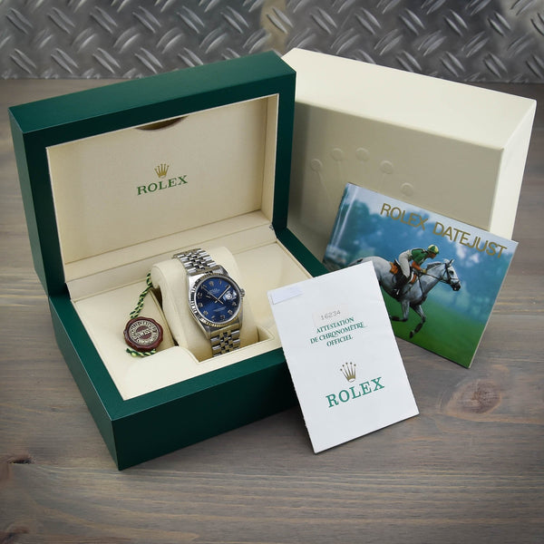 Datejust 16234 - Gents Watch - Numeral Dial - 1995