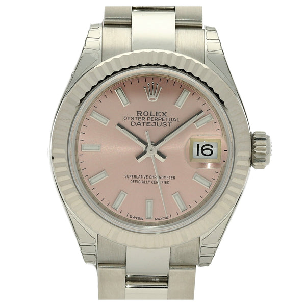 Datejust 279174 - 28mm - Pink Dial - 2018 Unworn