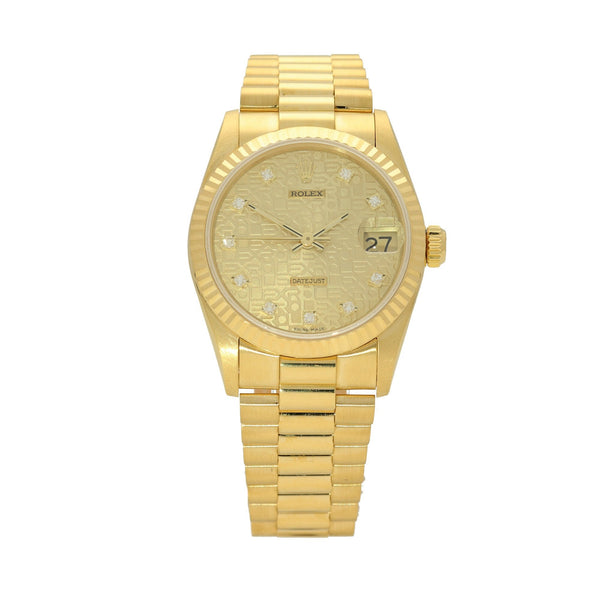 Datejust 68278 - Ladies Gold Watch - 1995