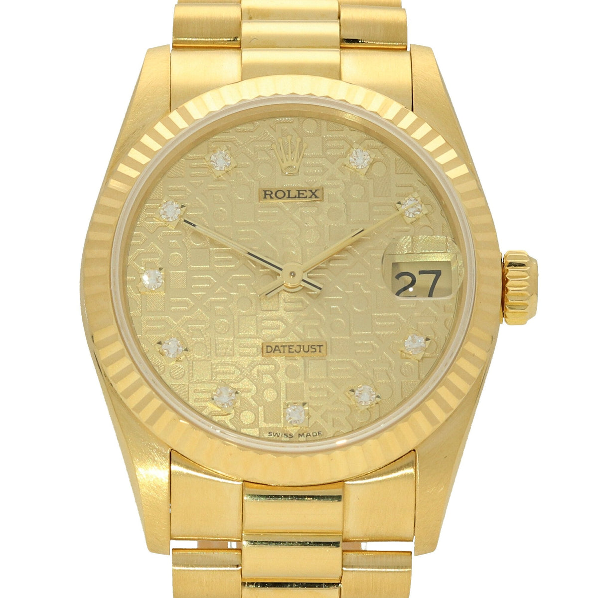 Datejust 68278 - Ladies Gold Watch - 1995
