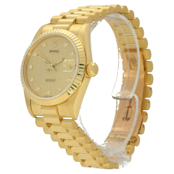 Datejust 68278 - Ladies Gold Watch - 1995