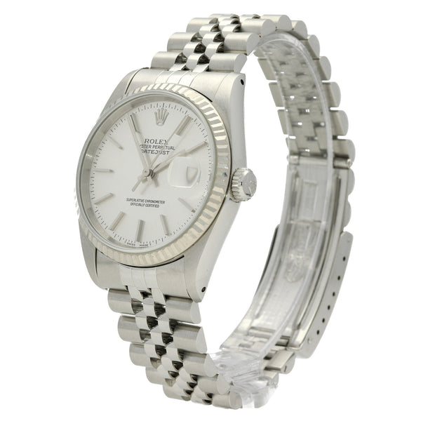 Datejust 16234 - Silver Baton Dial - 1994