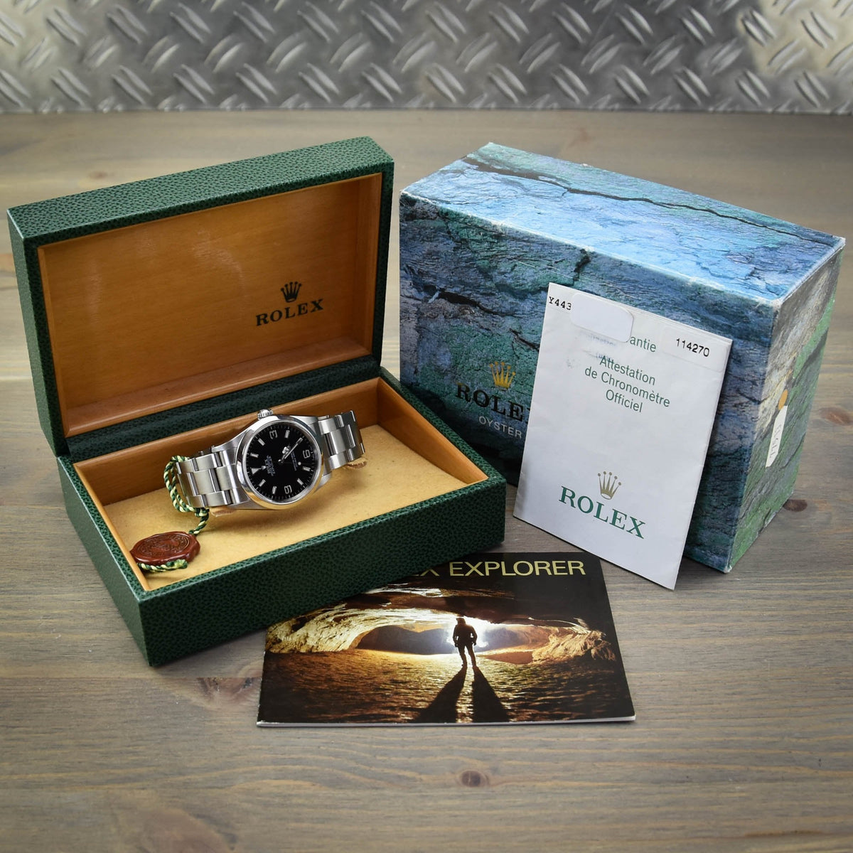 Explorer 114270 - Black Dial - 2003