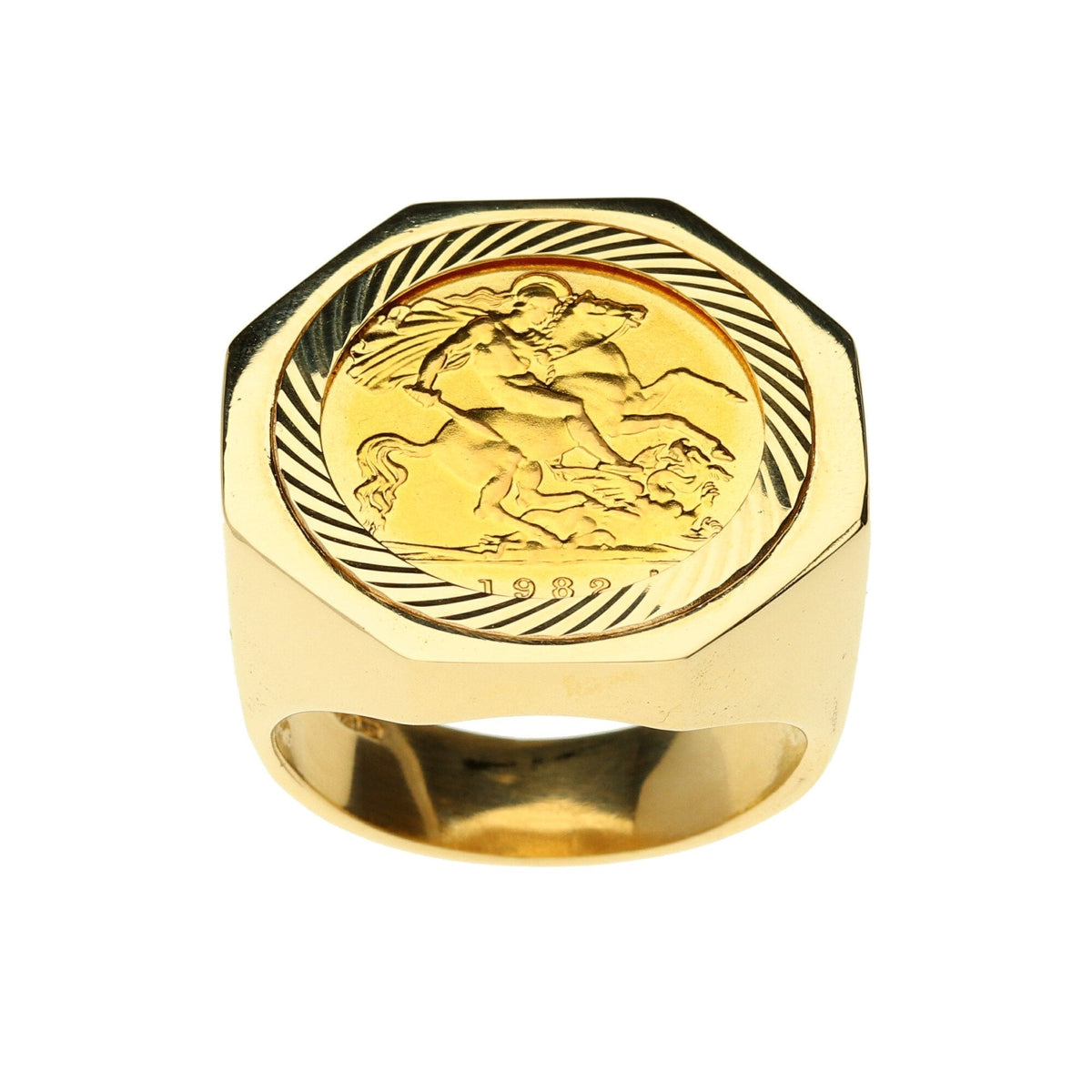 1982 Half Sovereign Ring - 16.3g