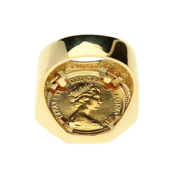 1982 Half Sovereign Ring - 16.3g