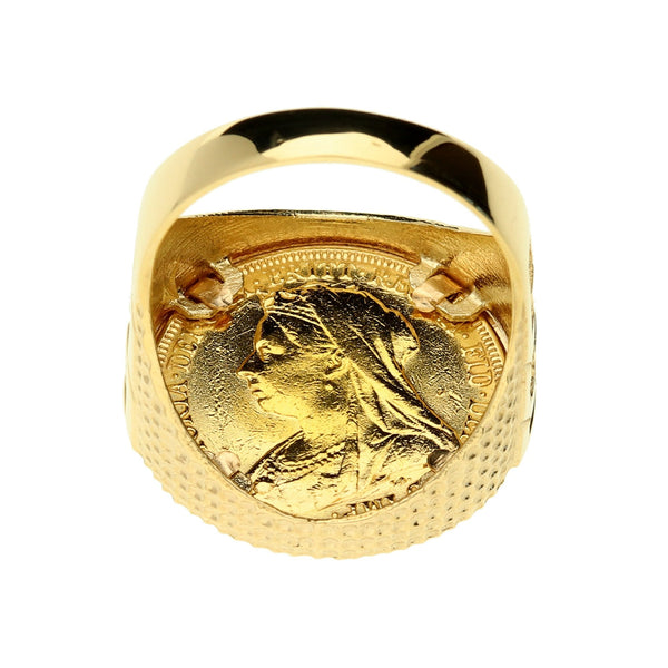 1894 Full Sovereign Ring - 14.9g