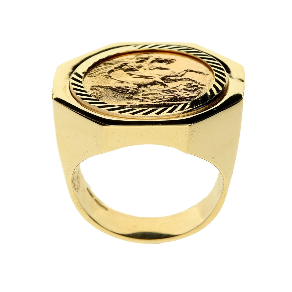 1887 Full Sovereign Ring - 23.6g