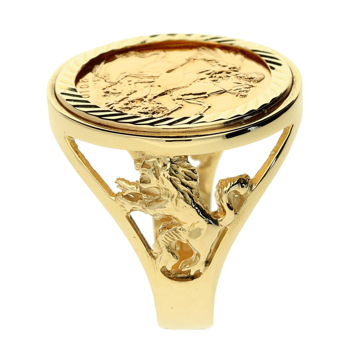 2010 Full Sovereign Ring - 16.2g