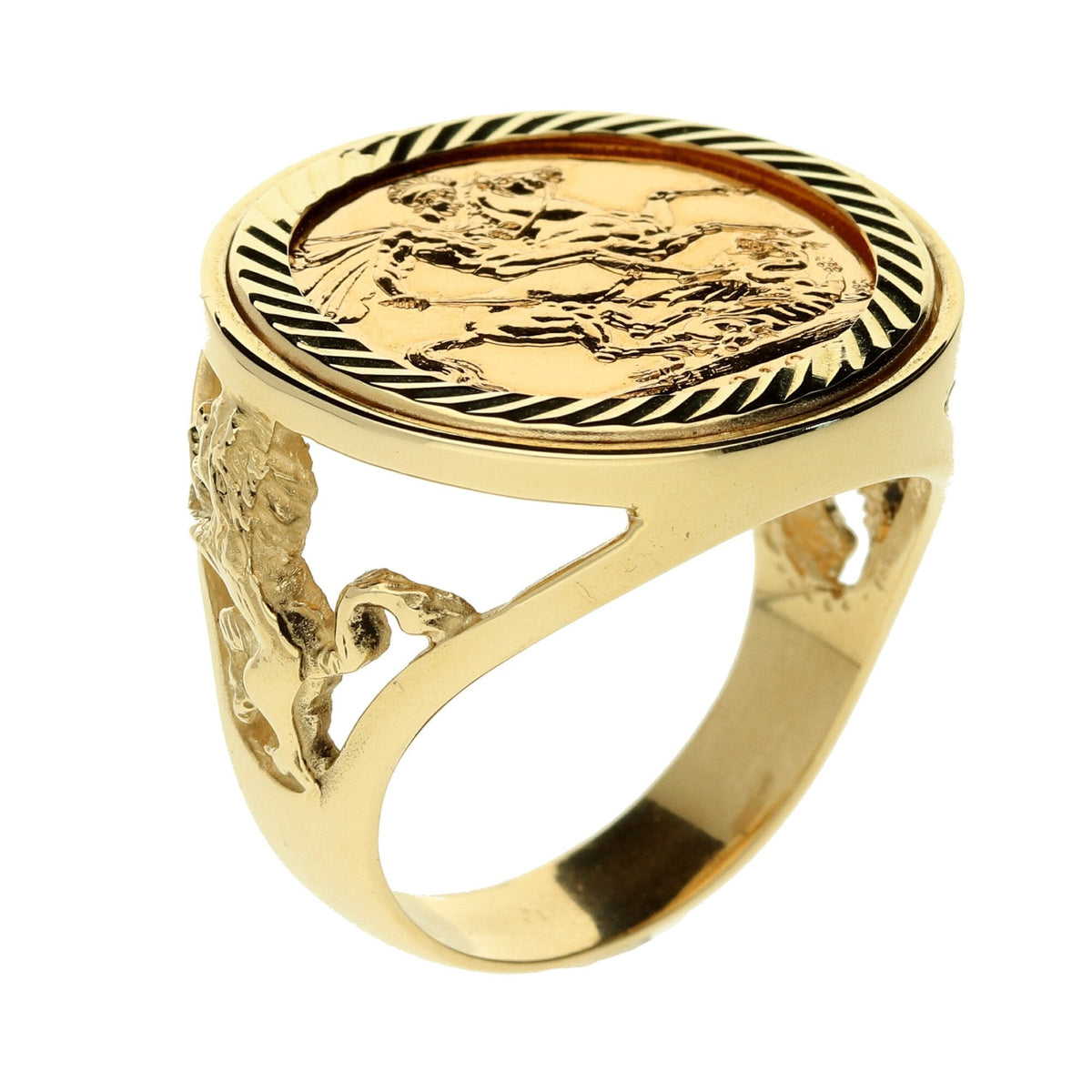 2010 Full Sovereign Ring - 16.2g