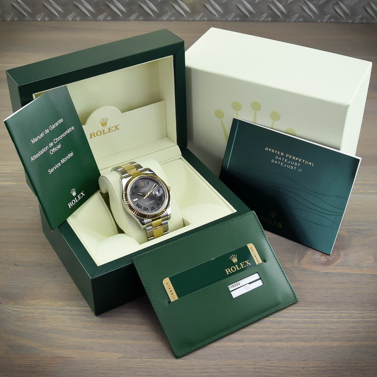 Datejust 116333 - Gents Watch - Wimbledon Dial - 2014
