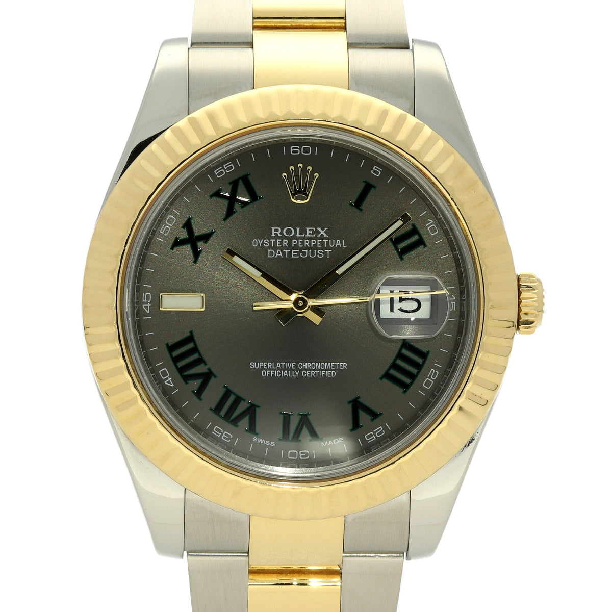 Datejust 116333 - Gents Watch - Wimbledon Dial - 2014