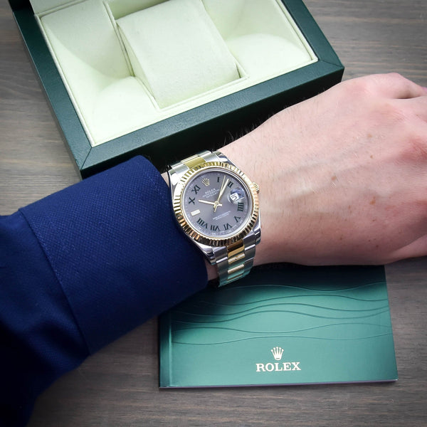 Datejust 116333 - Gents Watch - Wimbledon Dial - 2014